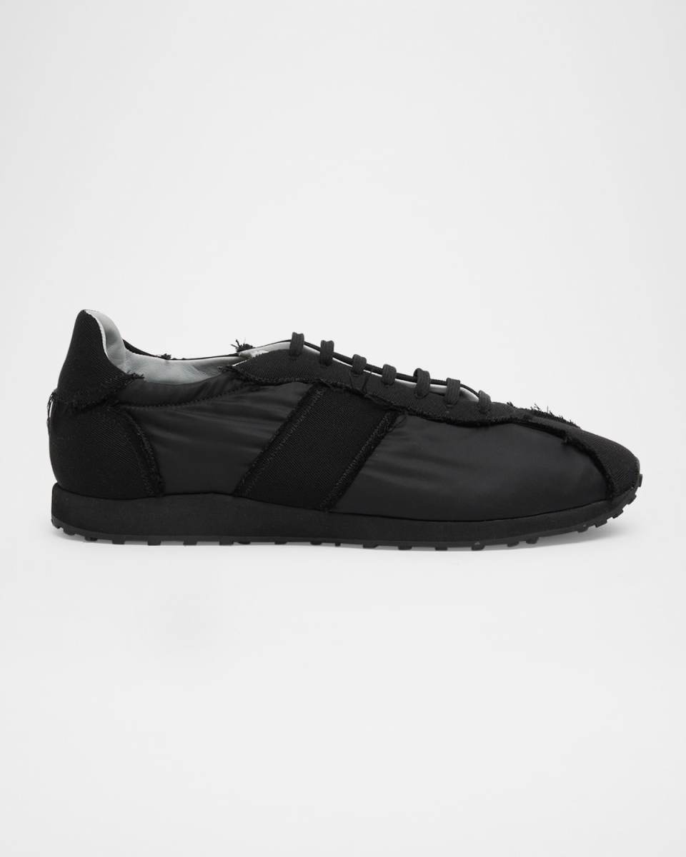 Mica Distressed Lace-Up Sneakers
